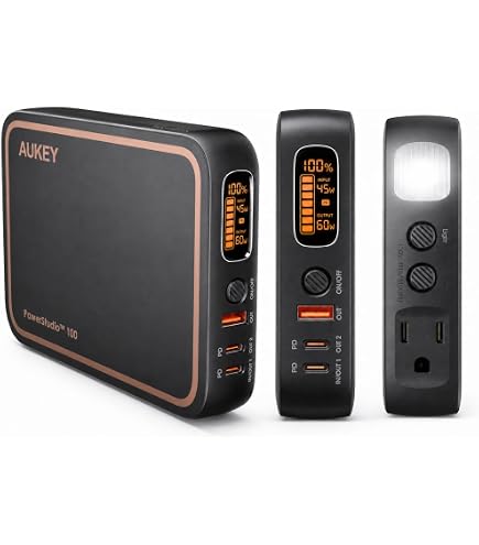 Amazon | ポータブル電源 モバイルバッテリー 86000mAh/140W 4 ポート